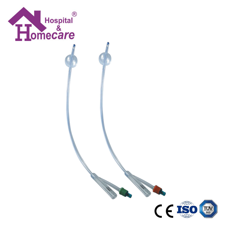 HK01b 100% Silicone Foley Catheter 2-Way Standard